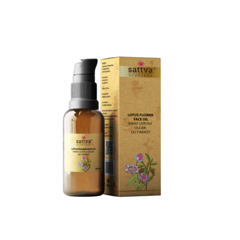 Olejek do twarzy Kwiat Lotosu 50ml Sattva Ayurveda