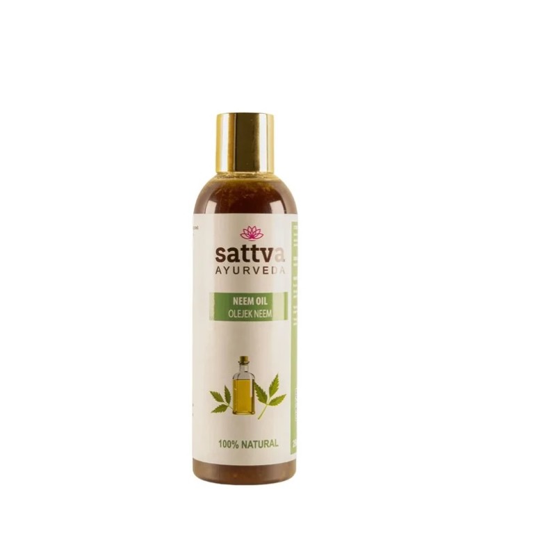 Olejek Neem zimnotłoczony 250ml Sattva Ayurveda Azadirachta indica