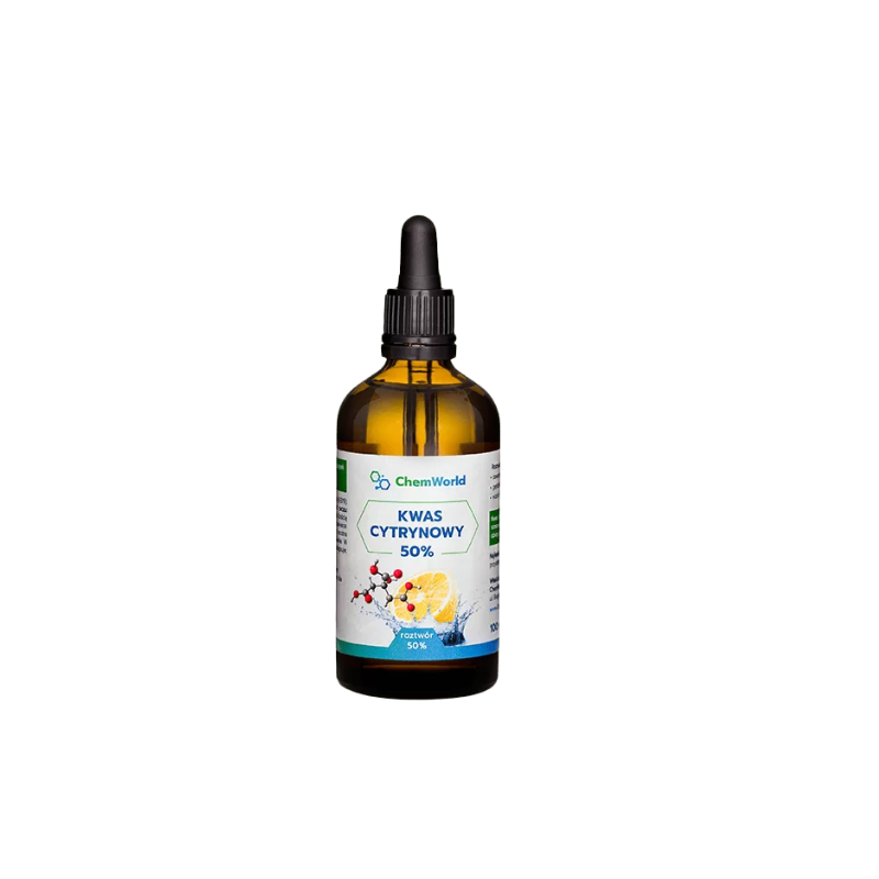 Kwas Cytrynowy 50% - 100ml ChemWorld