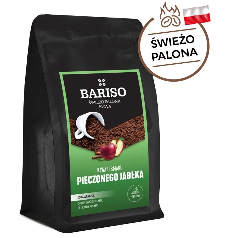 Kawa mielona Pieczone jabłko 200g Bariso kawa arabica