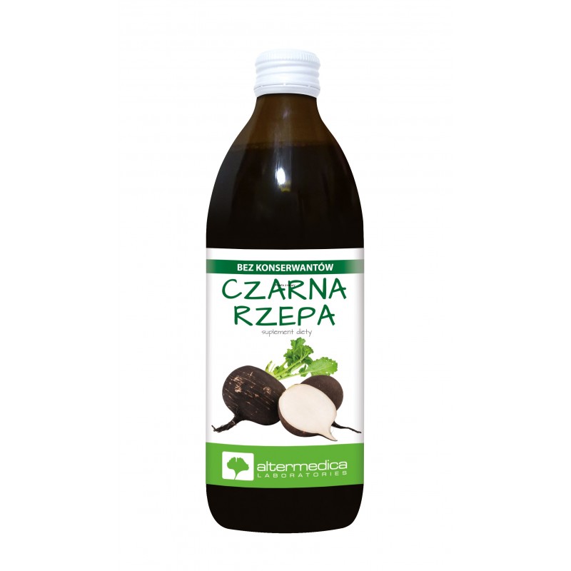 SOK - Czarna rzepa - 500ml układ odpornościowy witamina C  kwas L - askorbinowy