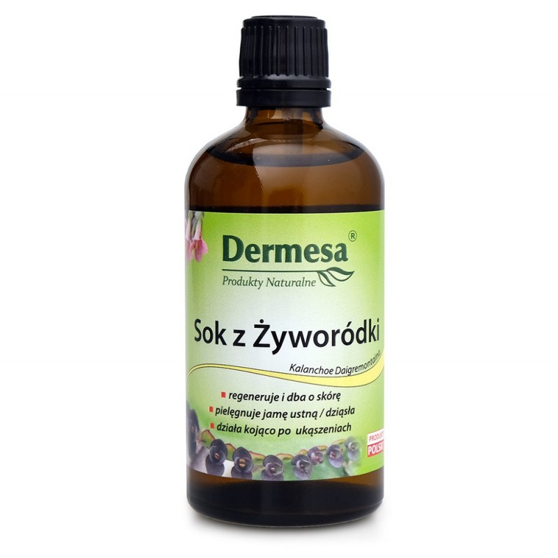 Sok z żyworódki 100ml Dermesa Kalanchoe Daigremontiana