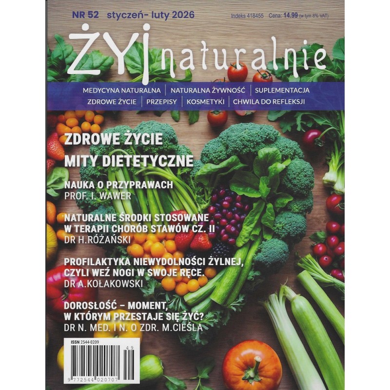 Czasopismo "Żyj Naturalnie" styczeń luty 2026 nr 52