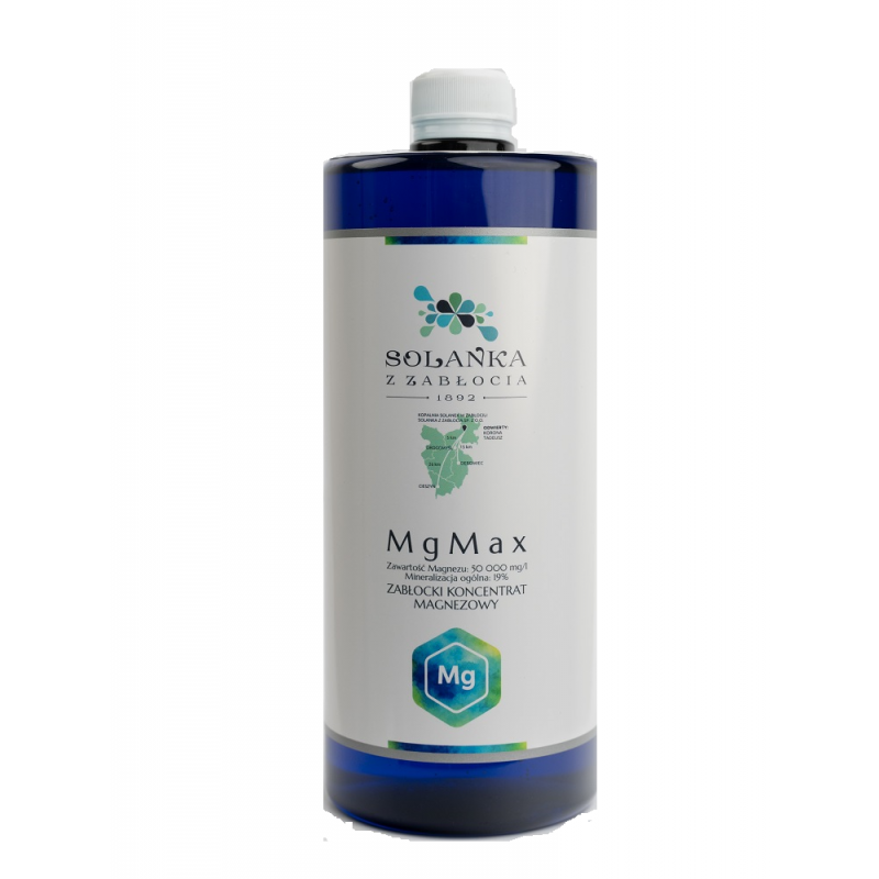 Zabłocki Koncentrat Magnezowy Mg Max 1000ml Solanka z Zabłocia
