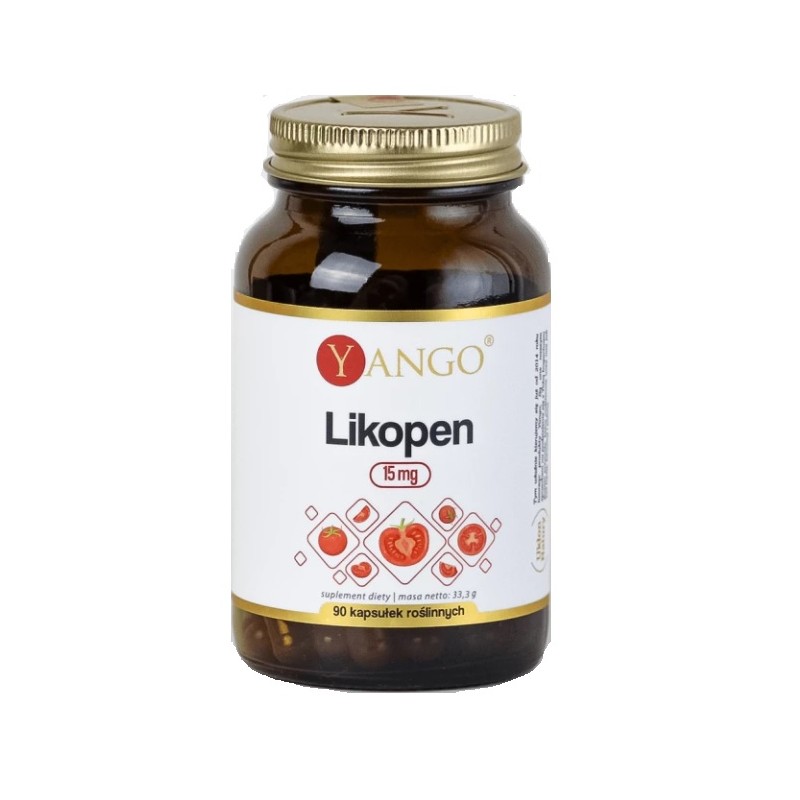 Likopen z ekstraktu z pomidorów 90 kaps. Yango Solanum lycopersicum