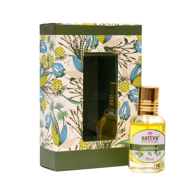 Perfumy Indyjskie w olejku Jaśmin 10ml Sattva Ayurveda