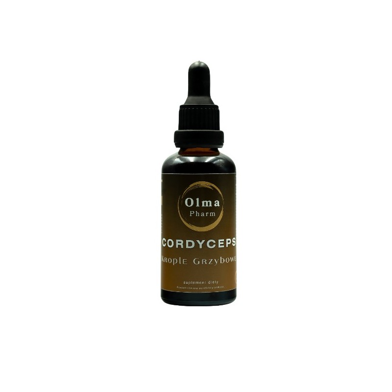 Cordyceps - krople grzybowe 50ml Olma Pharm kordyceps chiński Cordyceps sinensis