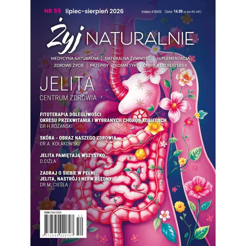 Czasopismo "Żyj Naturalnie" lipiec sierpień 2026 nr 55