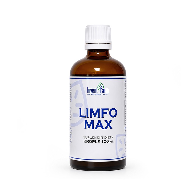 Limfo max 100ml Invent Farm przytula czepna ruszczyk kolczasty kasztanowiec łopian pokrzywa nagietek imbir