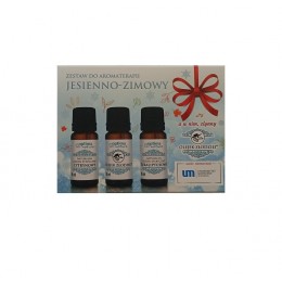 Zestaw jesienno-zimowy 3 olejki eteryczne 3x10 ml cytrynowy eukaliptusowy złodziei Optima Natura