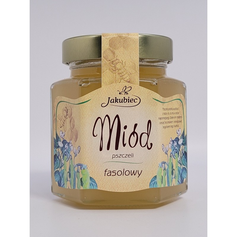 Miód fasolowy 400 g Jakubiec miód nektarowy