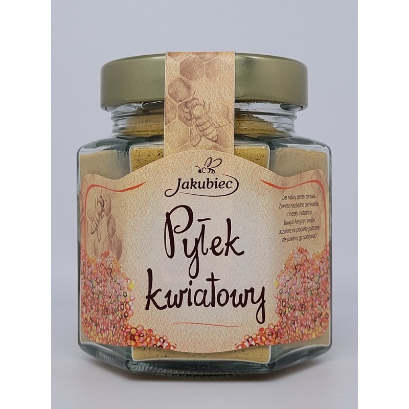 Pyłek kwiatowy mielony 140 g Jakubiec