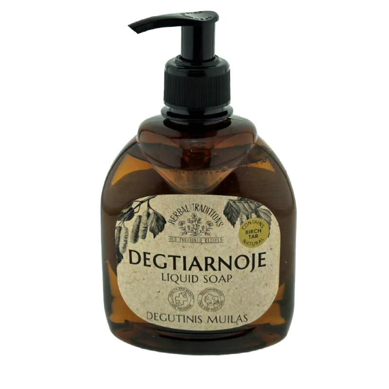 Mydło w płynie dziegciowe 300 ml Degtiarnoje Herbal Traditions