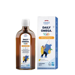 Daily Omega Kids 250 ml Osavi olej rybi Omega-3 Kwas EPA DHA