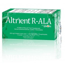Liposomalny Kwas Alfa-Liponowy R-ALA Altrient LivOn Labs 250 mg. 30 saszetek