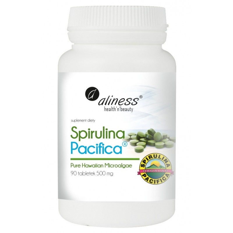 Spirulina Hawajska Pacyfica® 90 tabletek 500mg Aliness