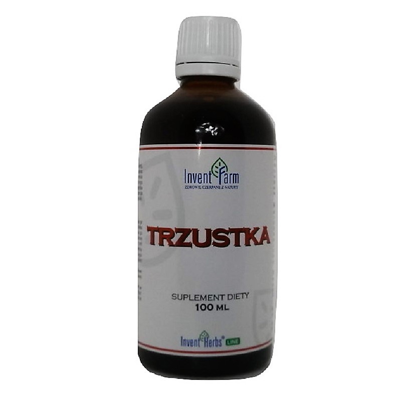 Trzustka 100 ml Invent Farm Mięta Pieprzowa Czarnuszka Ziele Bylicy Rzepnik pospolity Nagietek
