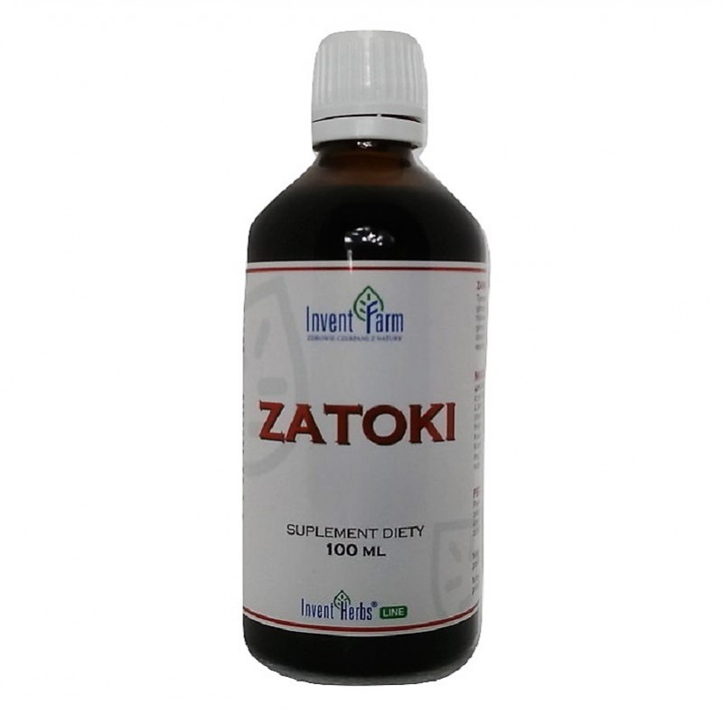 Zatoki 100 ml Invent Farm Tymianek Kwiat Dziewanny Fiołek Trójbarwny Czarny Bez Korzeń Goryczki