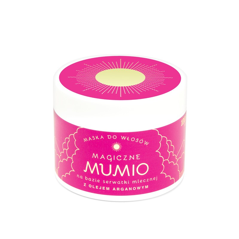 Maska do włosów magiczne mumio 200ml Nami serwatka mleczna olej arganowy Shilajit