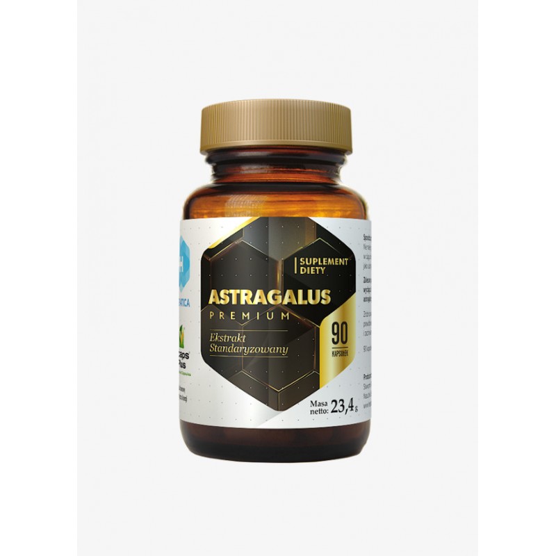 Astragalus Premium 90 kaps. Hepatica Traganek błonisty Astragalus membranaceus